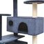 Rascador para gatos poste rascador de sisal color Azul, , large indicador imagen numero 3