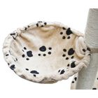 Rascador lujoso para gatos color Beige Huellas, , large image number null