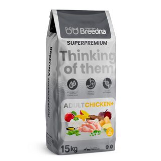 Breedna Low Grain Chicken pienso para perros