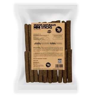 BIMORDISCOS Mini Barritas para Perros y Gatos - Pavo