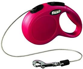 Flexi New Classic Cordón Correa extensible roja para gatos