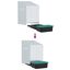 vidaXL Nido para gallinas de acero galvanizado para montar en la pared, , large indicador imagen numero 13