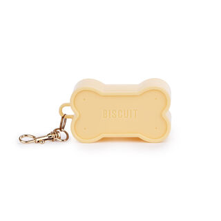 Balvi Dispensador de bolsas Beige Biscuit para perros