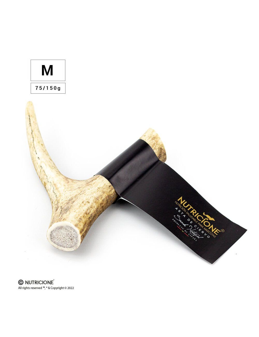 NUTRICIONE SNACK NATURAL ASTA DE CIERVO M, , large Imagen numero 2