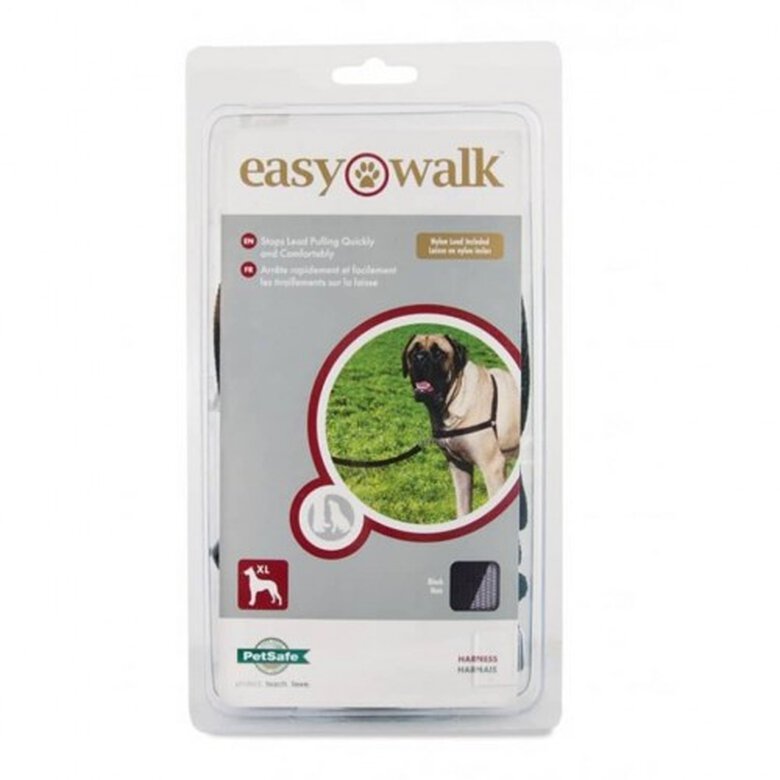 Arnés Easy Walk para perros color Negro, , large image number null