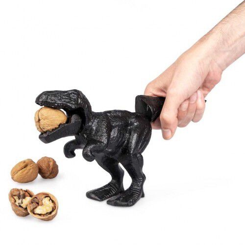 Cascanueces en forma de dinosaurio T-Rex color Negro, , large Imagen numero 3