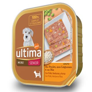 Affinity Ultima Senior Mini Pollo tarrina para perros