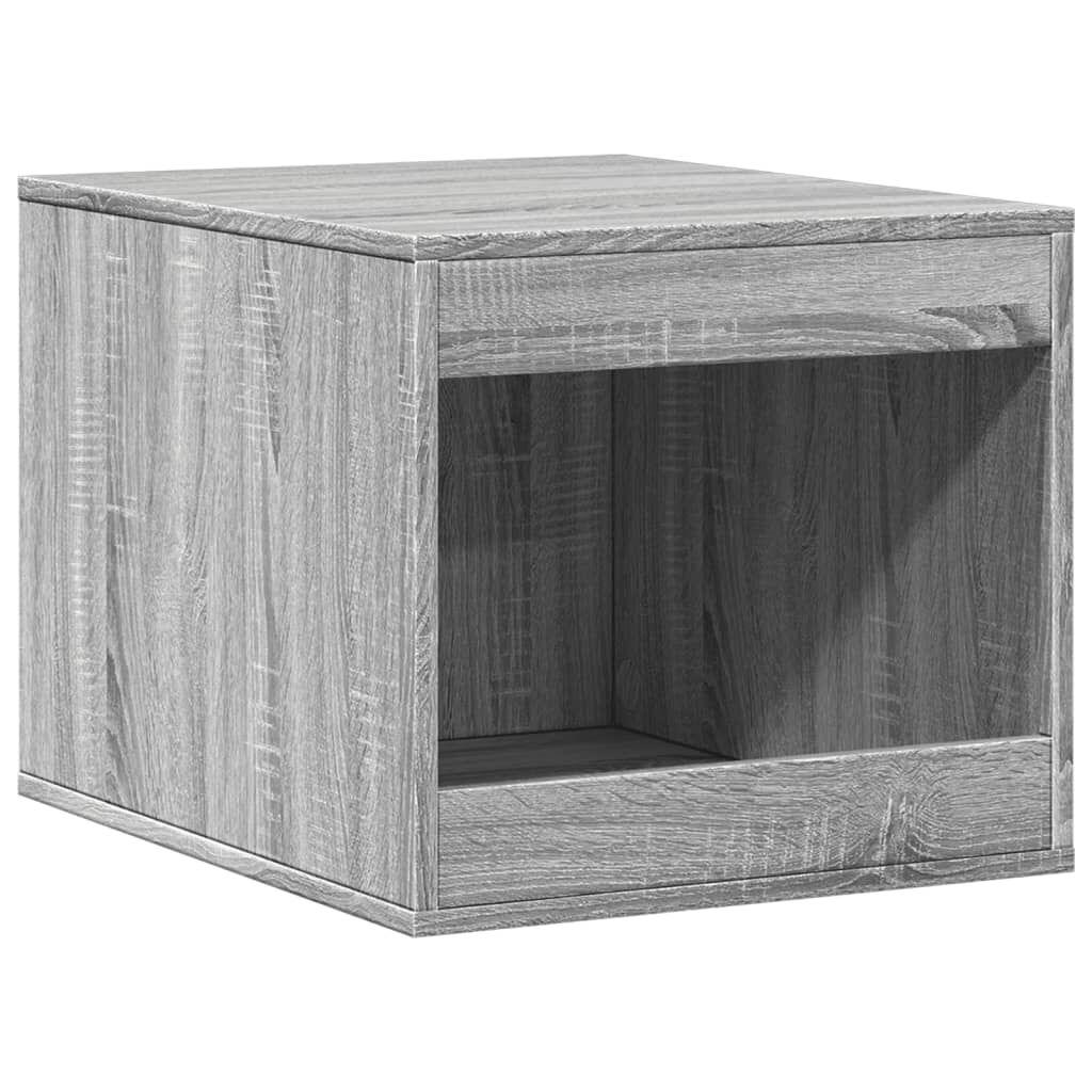 vidaXL Mueble arenero para gatos madera gris Sonoma 47x59x42 cm, , large Imagen numero 1