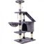 Cstore marie árbol rascador con poste de sisal gris para gatos, , large indicador imagen numero 2