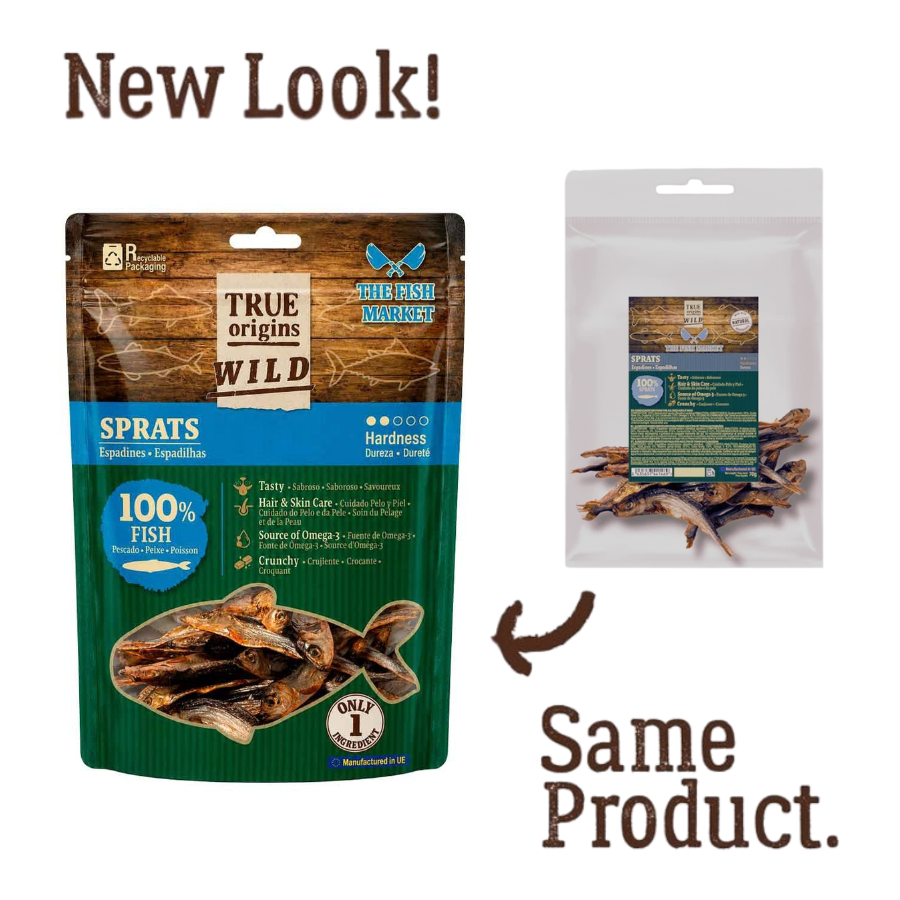 70 g. True Origins Espadines Snack para perros, , large Imagen numero 1