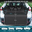 Nobleza Funda Coche Perro, 185 x 105 cm Universal Funda Maletero Coche Perros, Funda Asiento Coche Perro con 2 x Bolsillos de Almacenamiento y Solapas de Parachoques, Impermeable y Antiincrustante, , large indicador imagen numero 3
