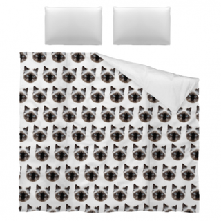 Funda nórdica personalizada Animal Studio blanco