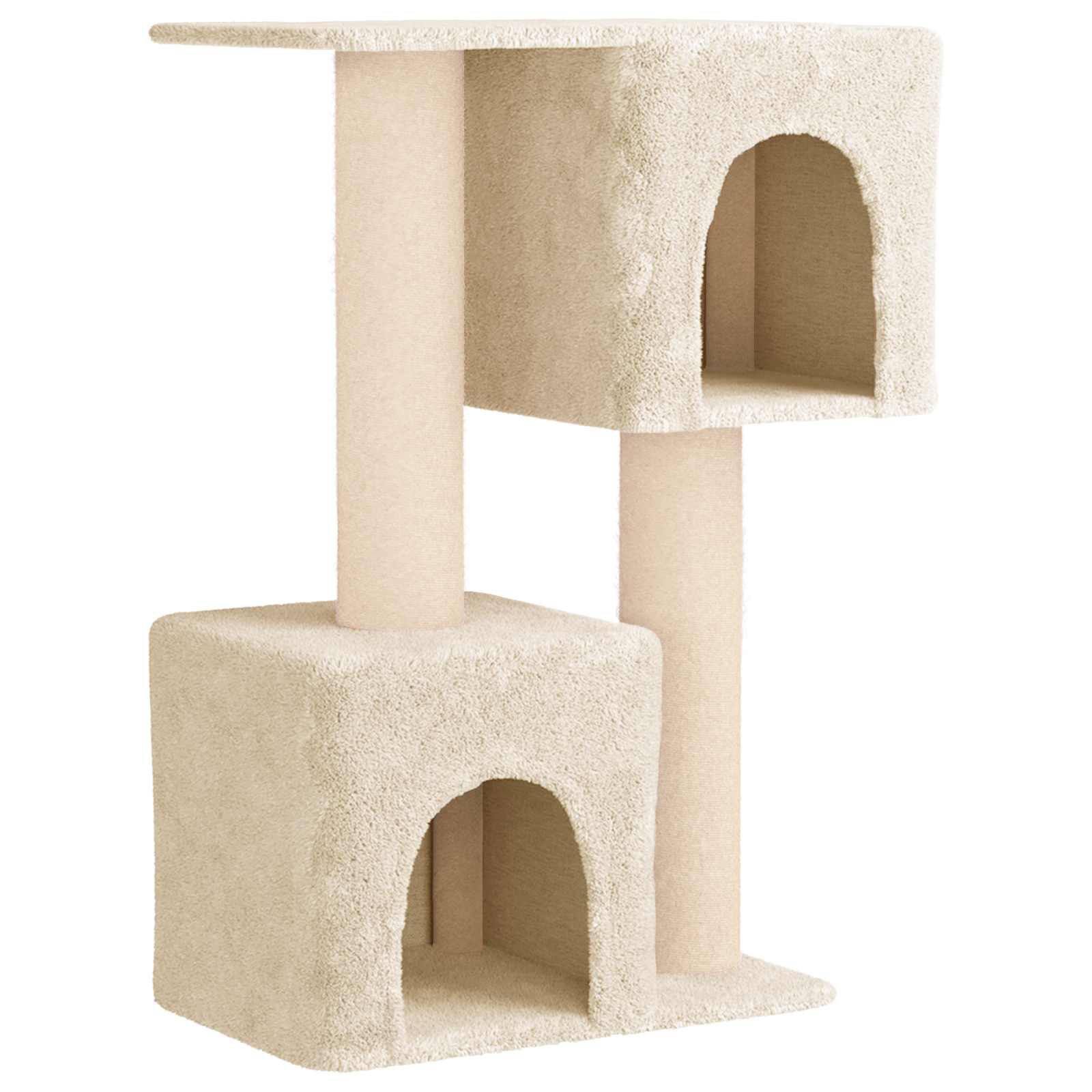 vidaXL &Aacute;rbol para gatos con postes de sisal Muebles Gatos mascotas Rascador, , large Imagen numero 1