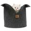 Cama de diseño para gatos color Antracita, , large indicador imagen numero 4