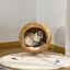 Cama cueva para gatos PawHut de mimbre, , large indicador imagen numero 4