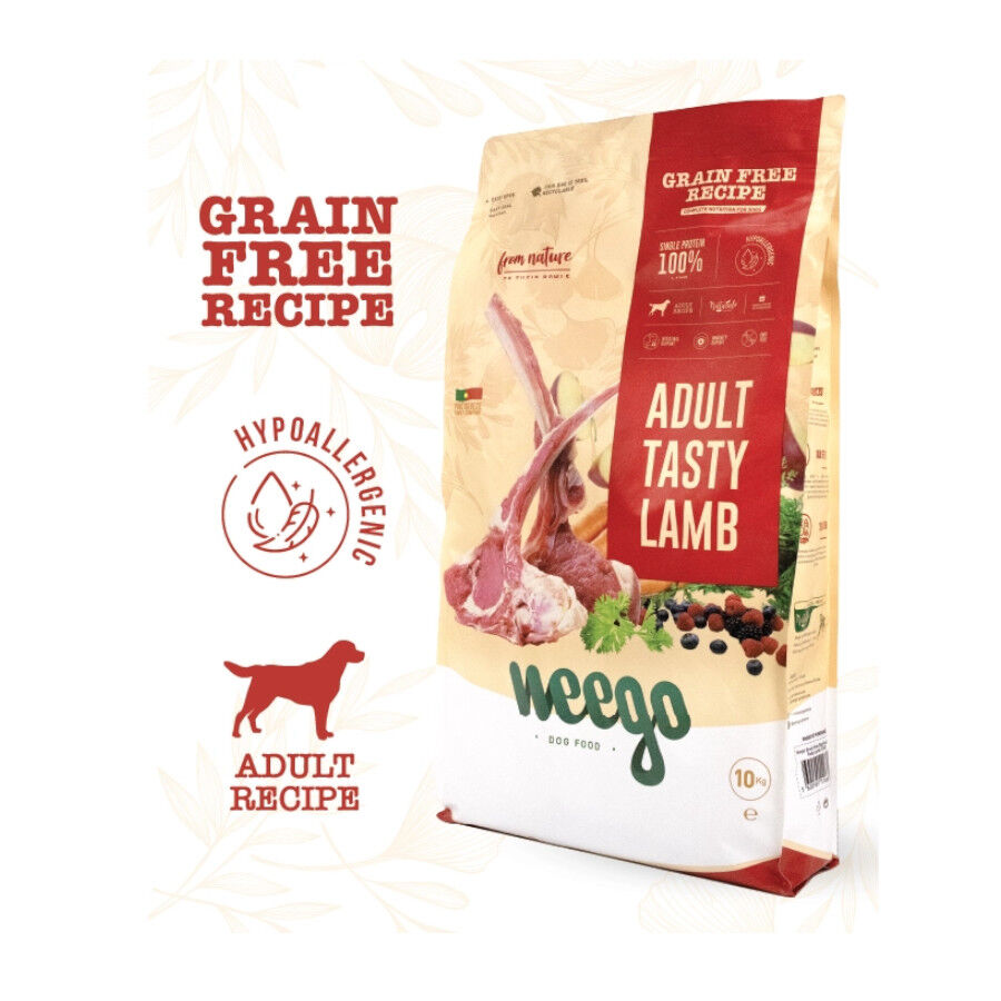 Weego Grain Free Adult Tasty Cordero pienso para perros thumbnail