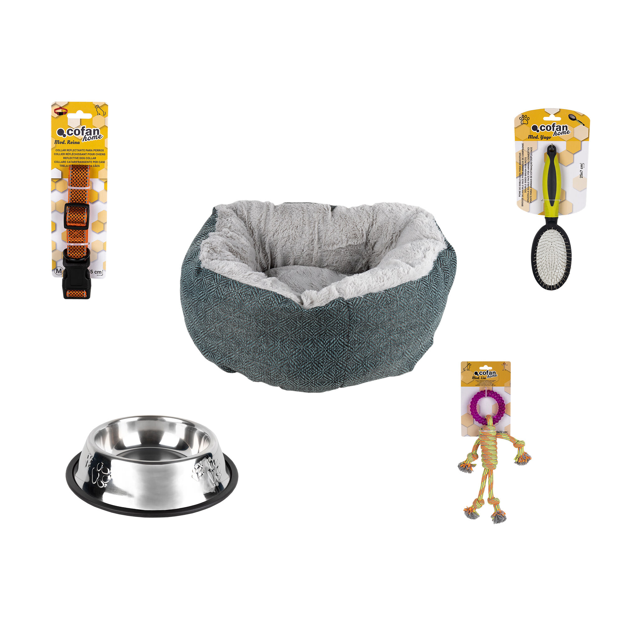 Cofan Set de 5 accesorios para mascotas, , large Imagen numero 3