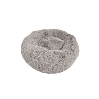 SiestaTime Cama Antiestrés Gris para perros y gatos