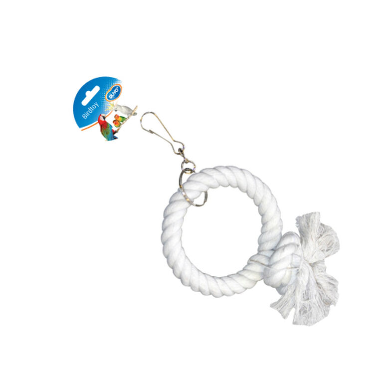 Duvo Juguete Cuerda 1 Anillo para Loros