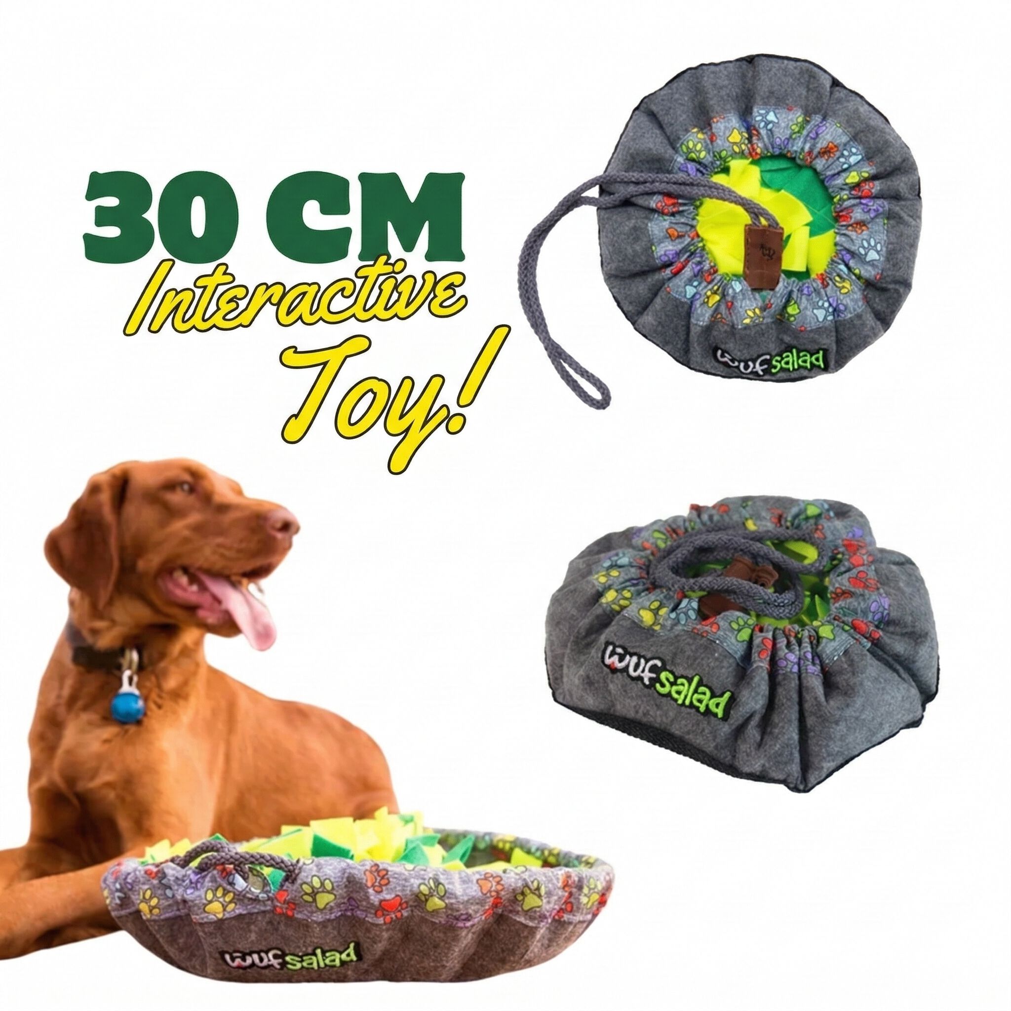 Alfombra Olfativa para Perros WufSalad &ndash; Juguete de Estimulaci&oacute;n Mental, Comedero Lento y Antiestr&eacute;s, , large Imagen numero 3