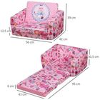 Sillón Ergonómico 2 Modos Funda Lavable para perros color Rosa, , large image number null