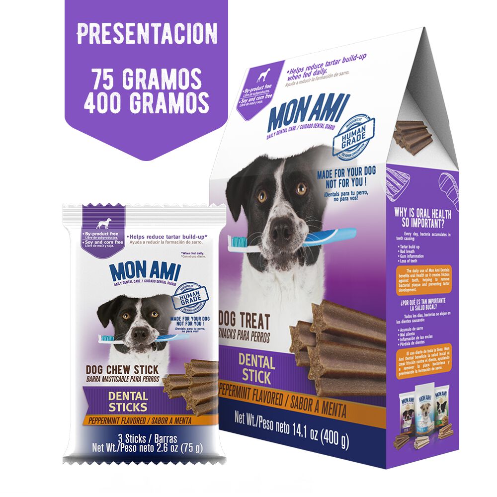 Mon Ami Dental Stick Cuidado Dental para perros thumbnail