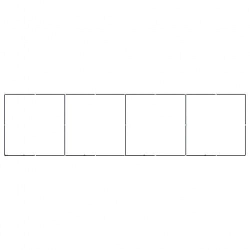 Vidaxl perrera de acero con bisagra y puerta para perros, , large Imagen numero 13