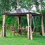 Carpa de jardín con paravientos y mosquitera, , large indicador imagen numero 1