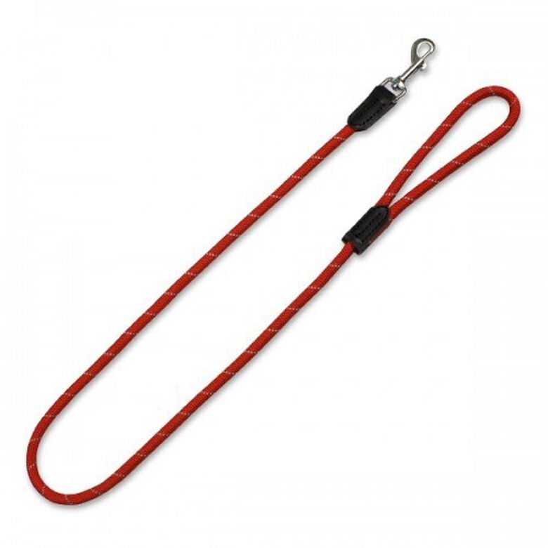 Correa de nylon reflectante para perros color Rojo, , large image number null