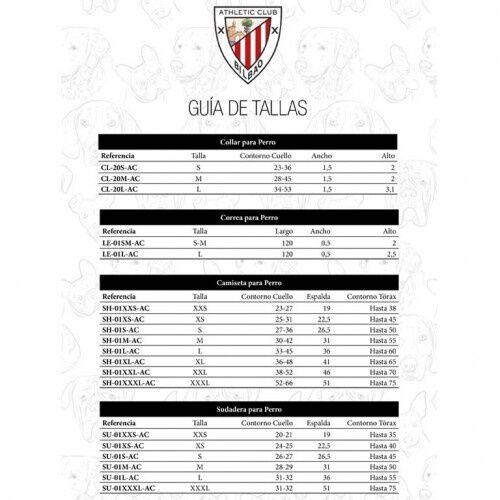 Athletic club sudadera para perros, , large Imagen numero 4