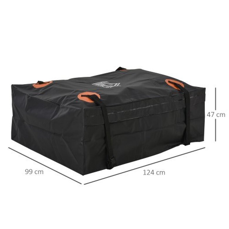 Bolsa impermeable Homcom para el techo del coche color Negro, , large image number null