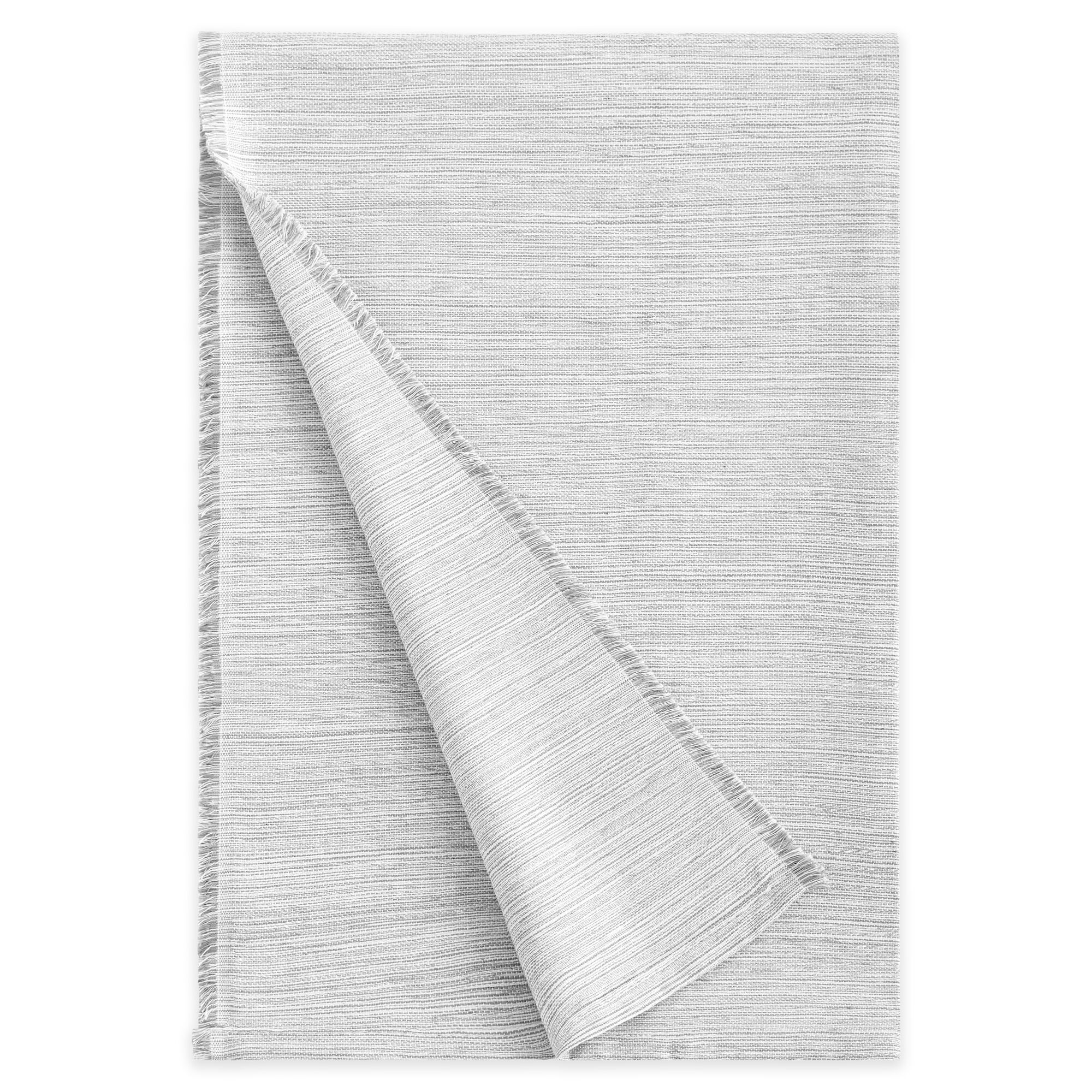 Plaid Multiusos Modelo Trama 230x260 cm Gris Claro, , large Imagen numero 1