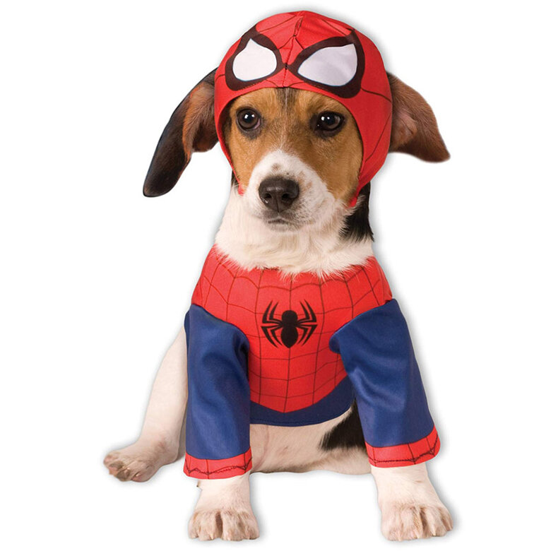 Rubie's Disfraz Spiderman para perros carnaval, , large image number null