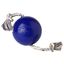 Pelota con cuerda para perros color Azul, , large indicador imagen numero 1