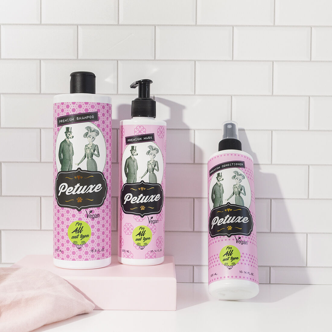 Petuxe pack champ&uacute;, mascarilla  y acondicionador para mascotas, , large Imagen numero 3