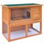 Conejera de exterior con puerta para conejos color Madera, , large indicador imagen numero 2