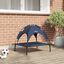 vidaXL Cama para Perros con Dosel Sofá Silla Tela Oxford y Acero Azul, , large indicador imagen numero 17