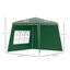 Outsunny Carpa Plegable con 2 Paredes Laterales, , large indicador imagen numero 3