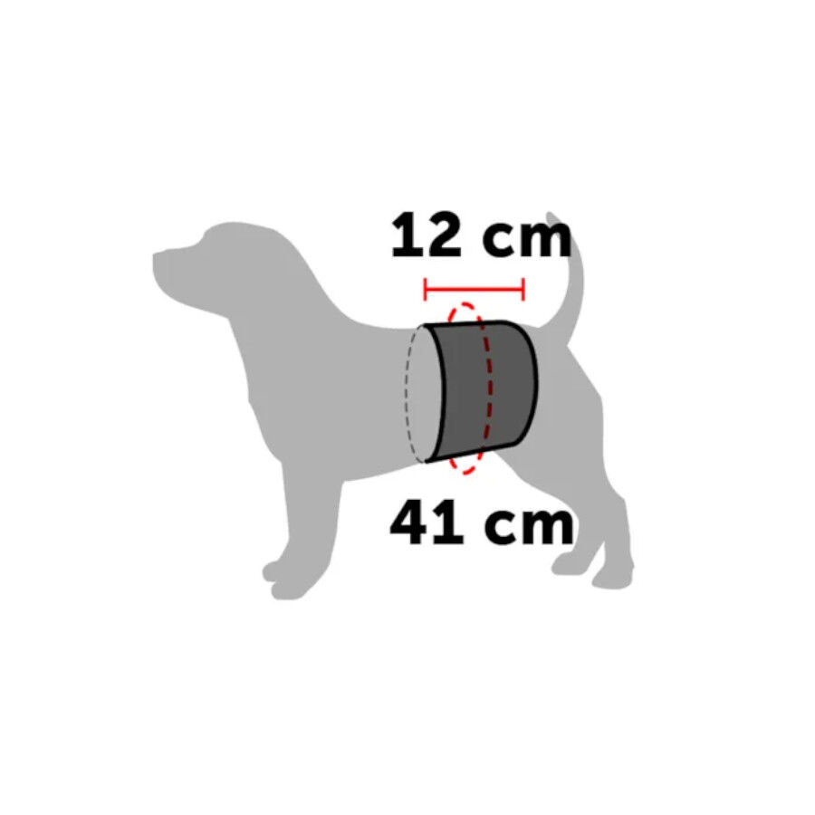 Flamingo Pañal Lavable para perros machos thumbnail