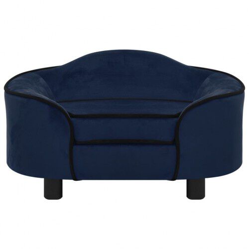 Vidaxl sof&aacute; redondo gris oscuro para perros, , large Imagen numero 4