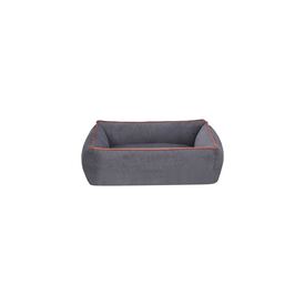 Wuapu cama rectangular gris para perros 