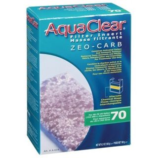 Carbón activo removedor de amoniaco Aquaclear 70