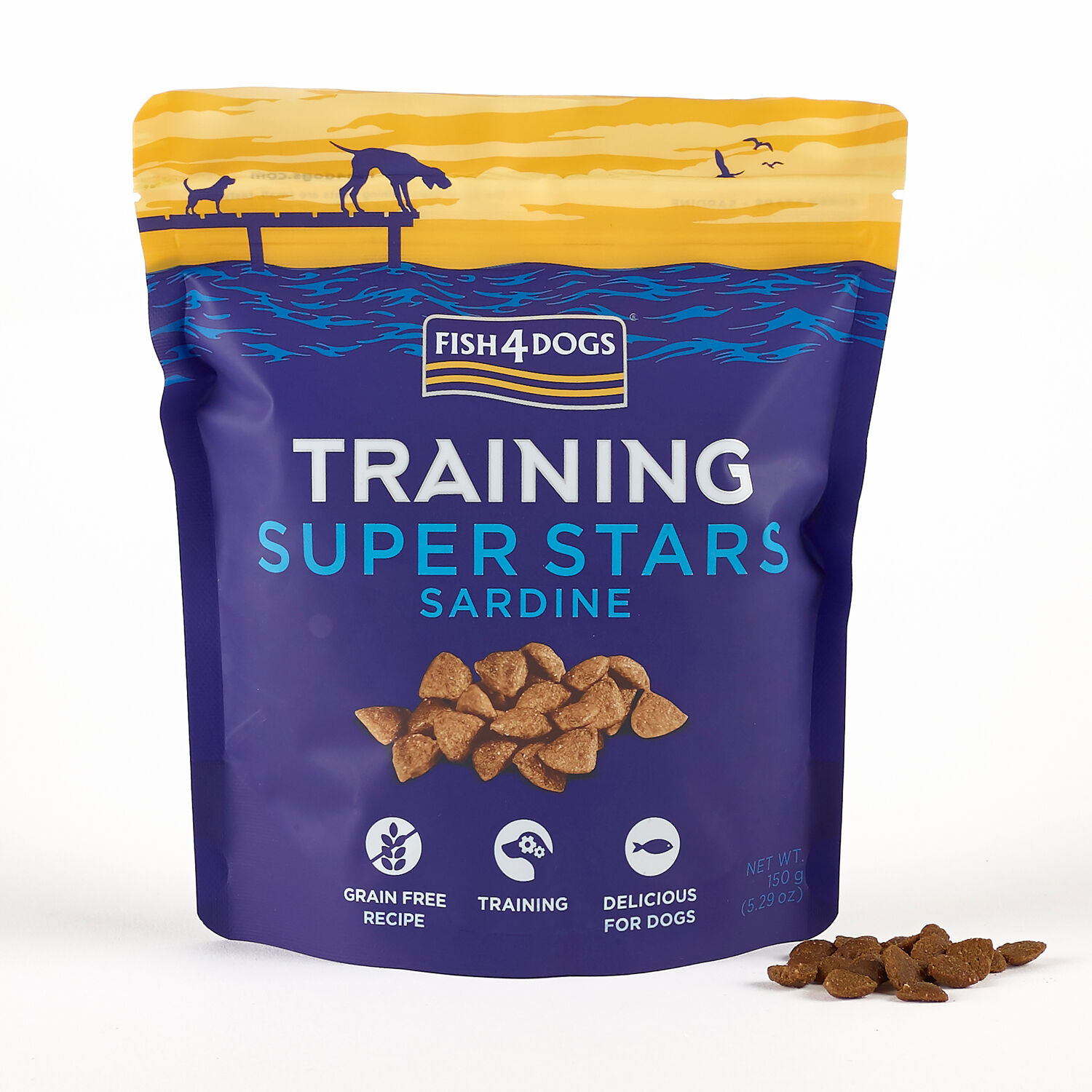 Fish4Dogs Snack de entrenamiento Sardina para perros