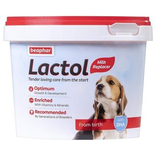 Leche en polvo Lactol para cachorros 