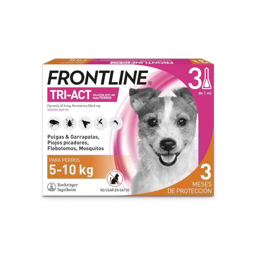 Frontline Tri-Act Pipetas Antiparasitarias para perros