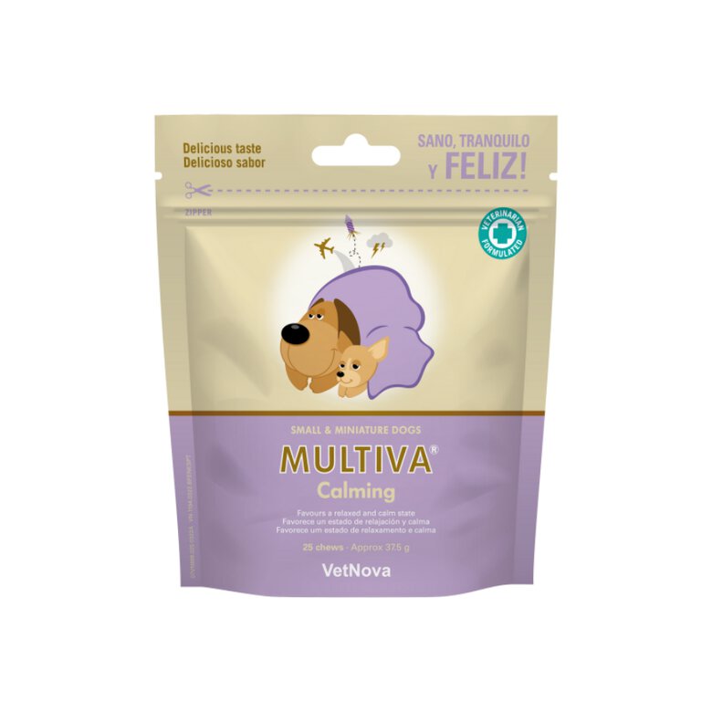 MULTIVA® Calming Small & Miniature Dogs 25 chews, , large image number null