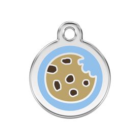 Red Dingo Placa identificativa Cookie Acero Inoxidable para perros