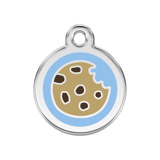 Red Dingo Placa identificativa Cookie Acero Inoxidable para perros