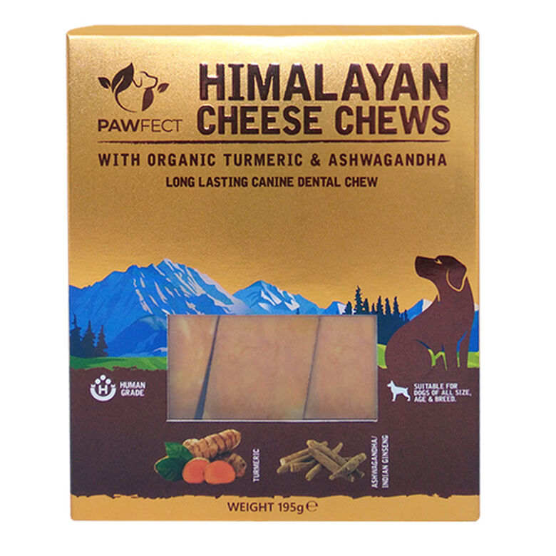 Pawfect Masticables dentales de queso del Himalaya, cúrcuma y ashwagandha thumbnail