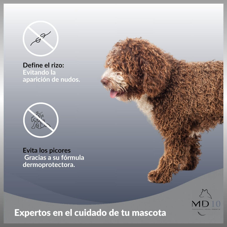 MD-10 Champú Hidratante vegano para perro de Agua Español Marrón thumbnail